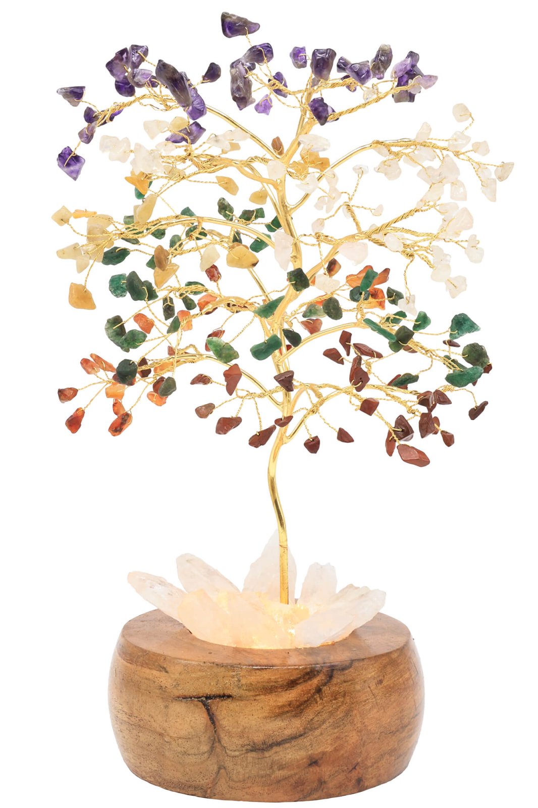 Arbre du bonheur lumineux — 7 chakras