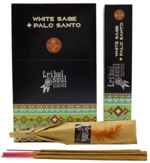 Encens Tribal Soul Sauge Blanche + Palo Santo – Purification et Protection Suprême
