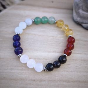 Bracelet 7 Chakras – "Harmonie & Énergie Vitale"