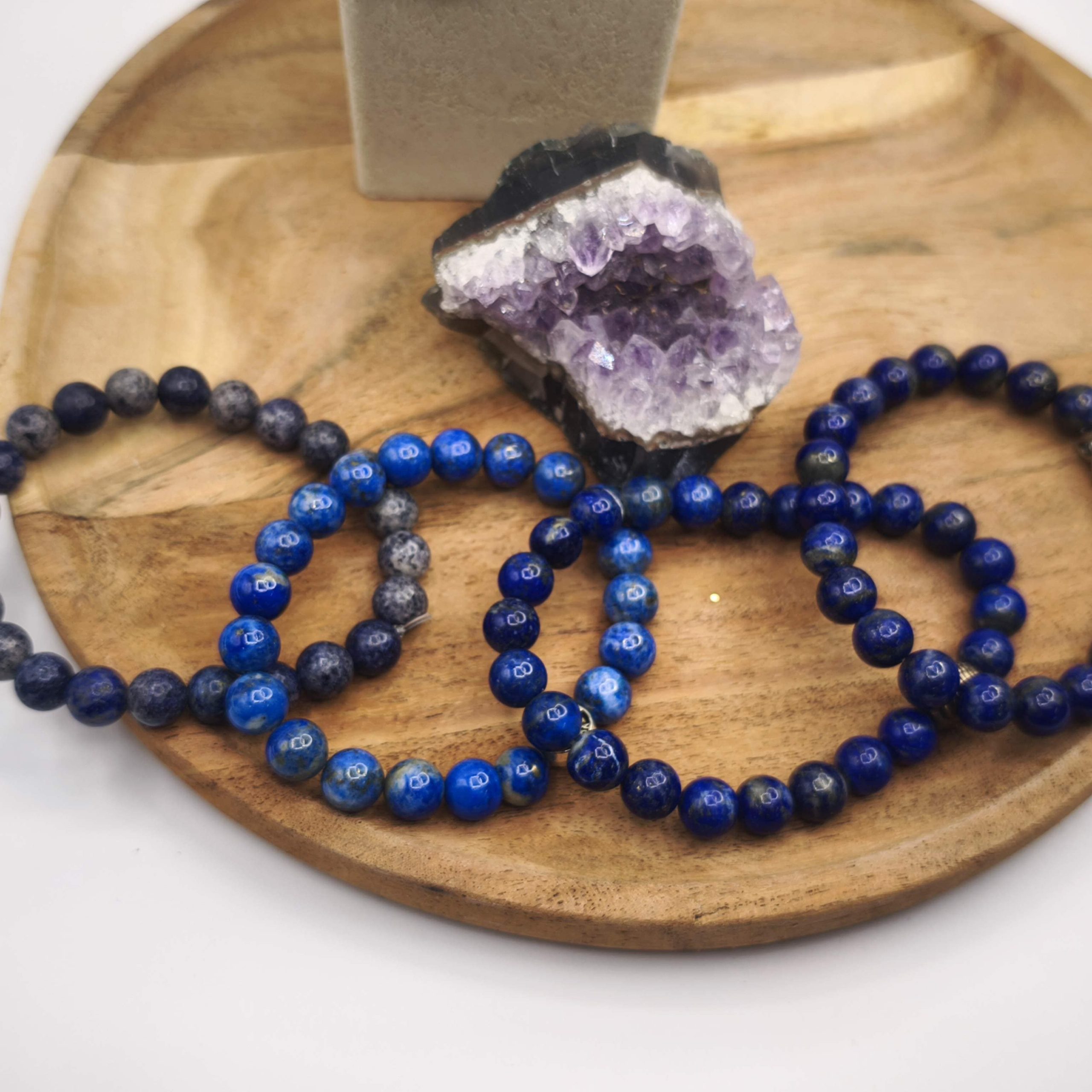 Bracelet en lapis-lazuli naturel – vérité et éveil intérieur
