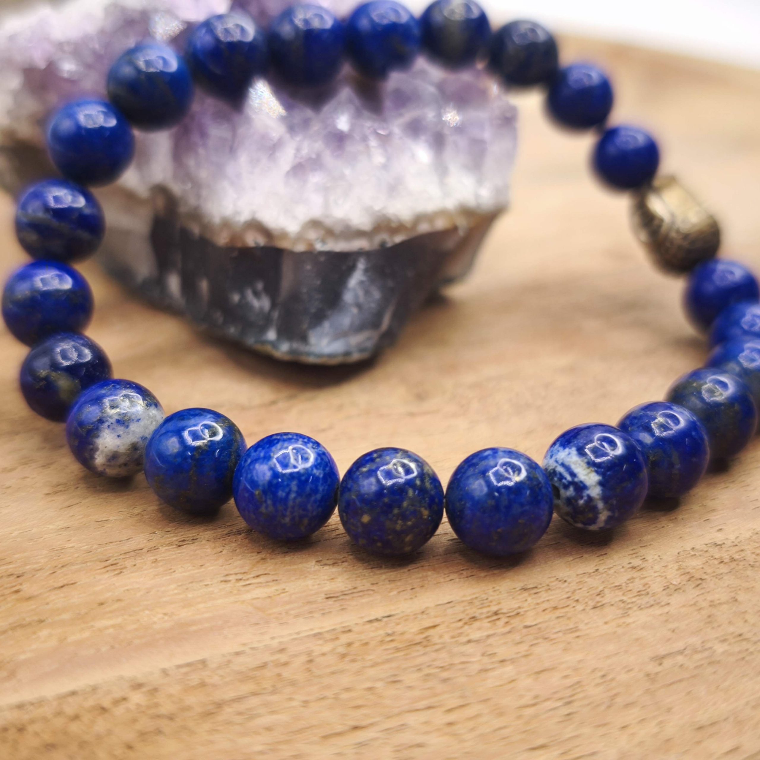 Bracelet en lapis-lazuli naturel – vérité et éveil intérieur