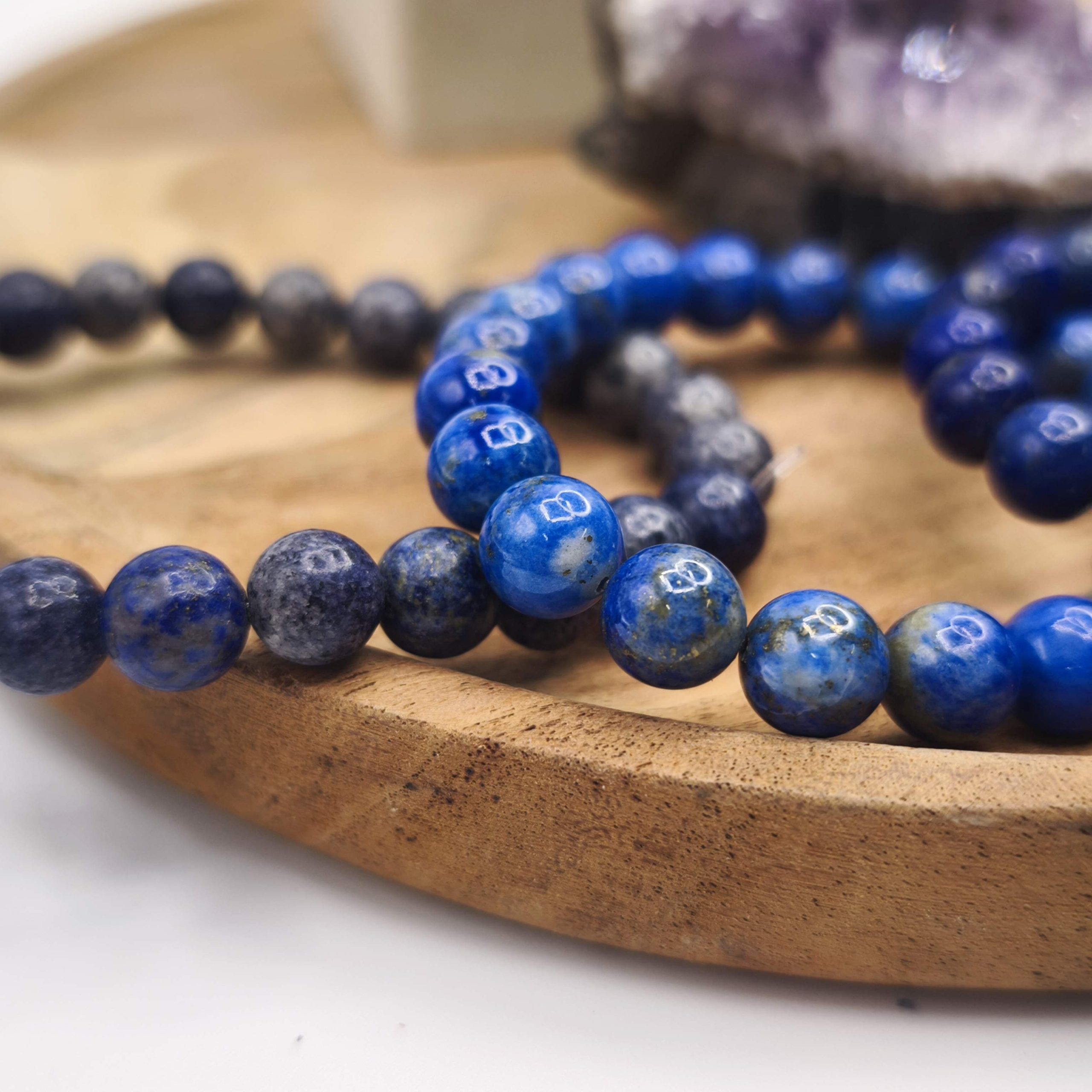 Bracelet en lapis-lazuli naturel – vérité et éveil intérieur
