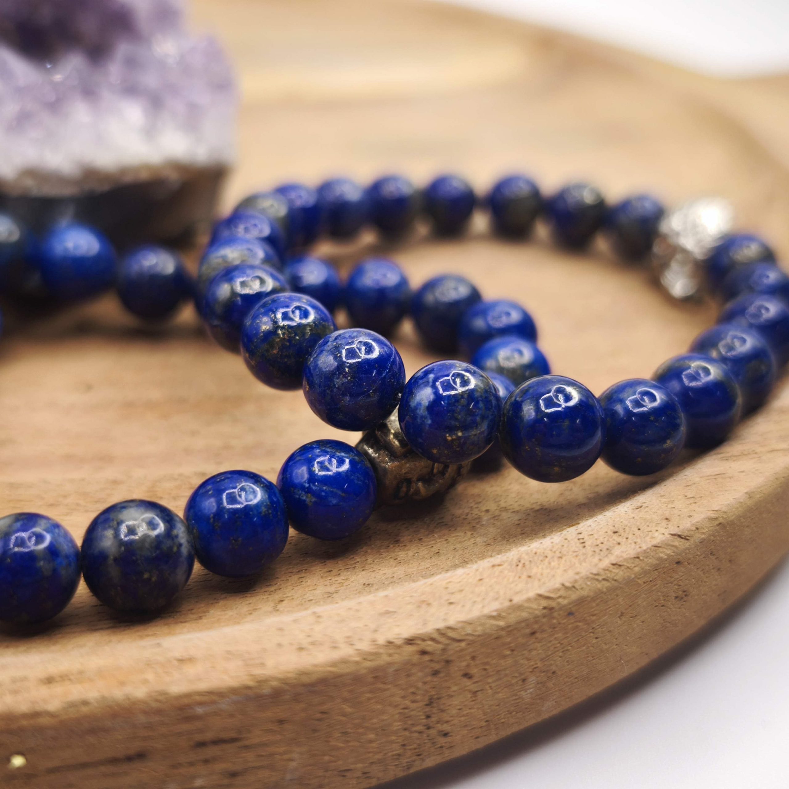Bracelet en lapis-lazuli naturel – vérité et éveil intérieur