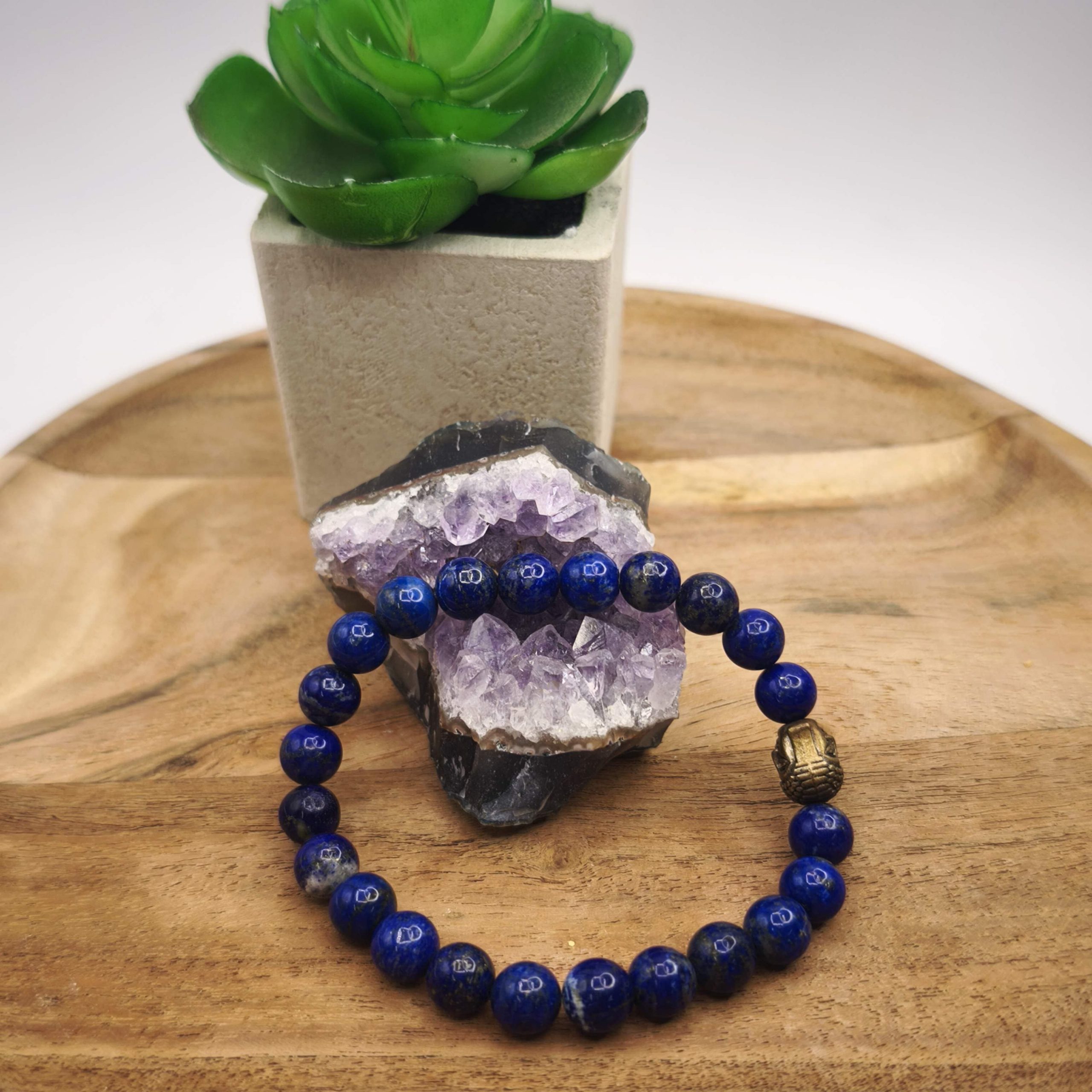 Bracelet en lapis-lazuli naturel – vérité et éveil intérieur
