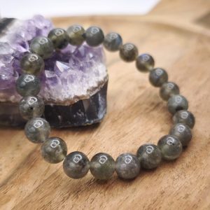 Bracelet en œil de tigre naturel, bijou énergétique de protection et de confiance