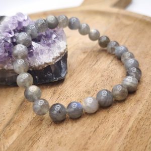 Bracelet en œil de tigre naturel, bijou énergétique de protection et de confiance