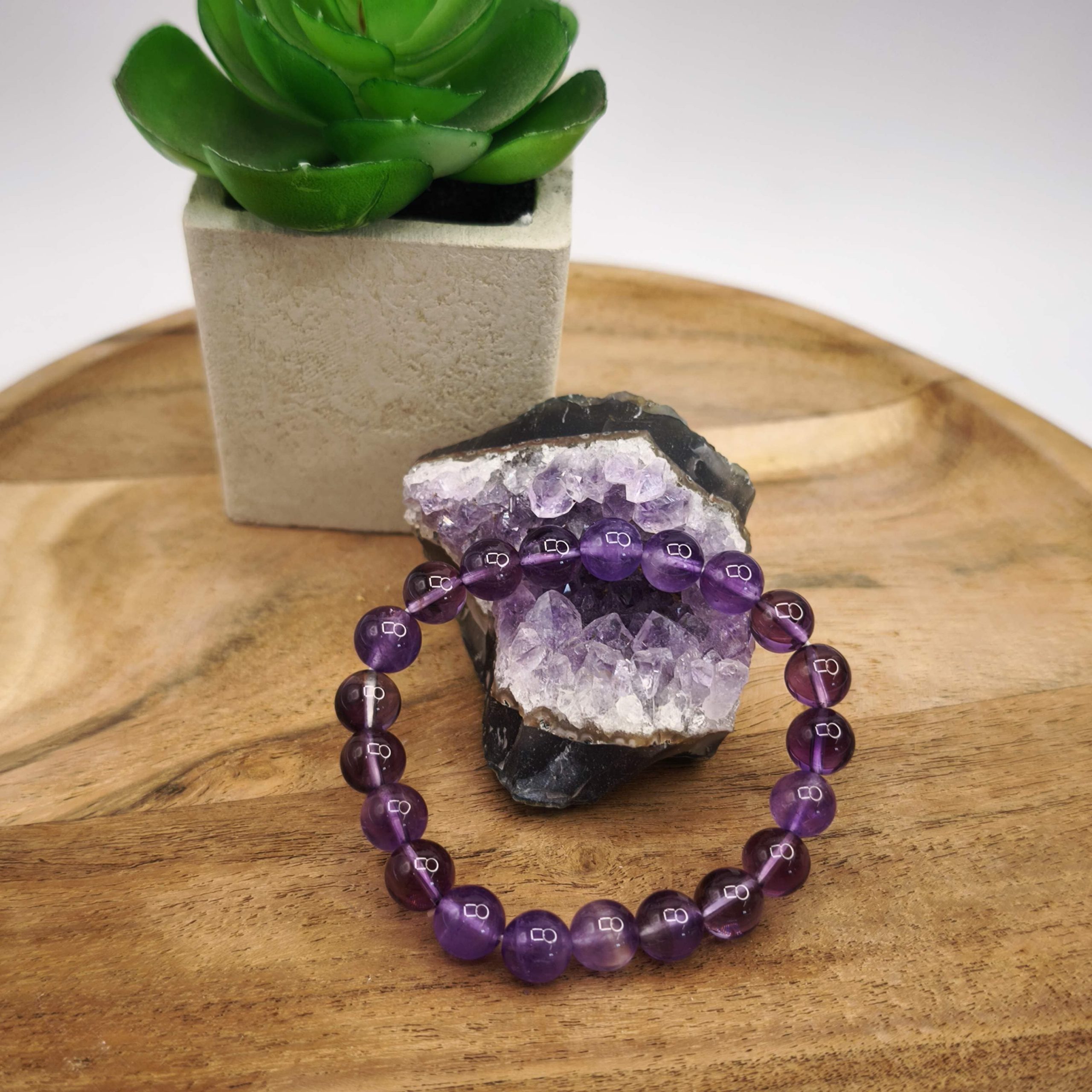 Bracelet Améthyste – Sérénité & Équilibre intérieur – Image 4
