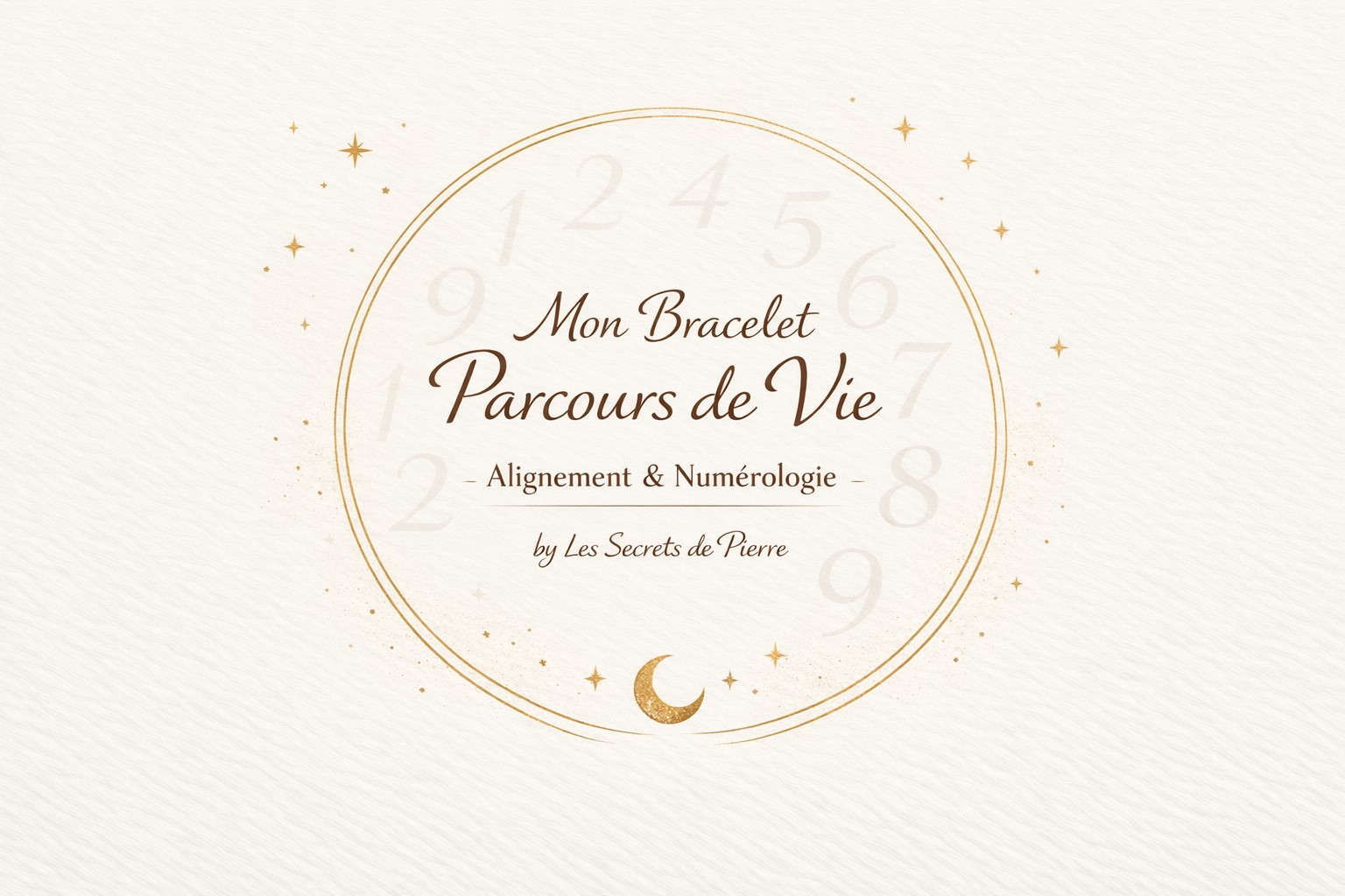 Bracelet Parcours de Vie personnalisé en numérologie avec pierres naturelles – Les Secrets de Pierre