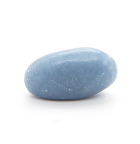 angelite pierre naturelle bleue lithotherapie