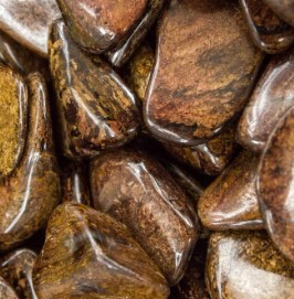 bronzite pierre naturelle brune lithotherapie