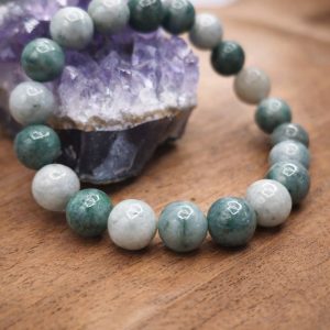 Bracelet – Retrouver calme et équilibre émotionnel jade de Birmanie