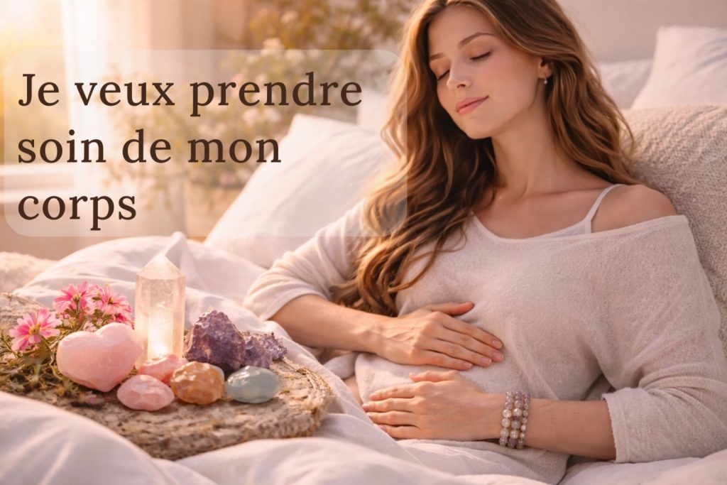 bracelet lithothérapie bien-être du corps