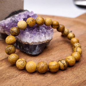 Bracelet – Prendre du recul et avancer sereinement jaspe paysage