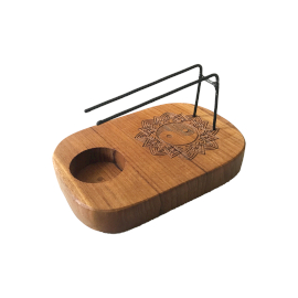 Brûleur Palo Santo – Bois de Teck – Design Yin & Yang