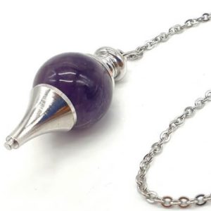 Pendule sphère Améthyste 4cm