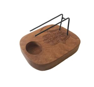 Brûleur Palo Santo - Bois de Teck - Design Main de Fatma