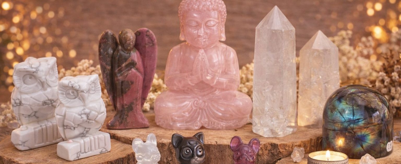 Objets spirituels et pièces minérales d’exception.